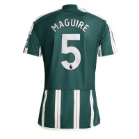 Camisa de time de futebol Manchester United Harry Maguire #5 Replicas 2º Equipamento 2023-24 Manga Curta